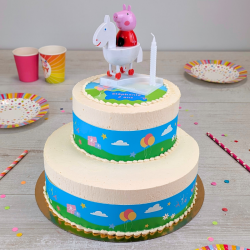 Gâteau Peppa Pig