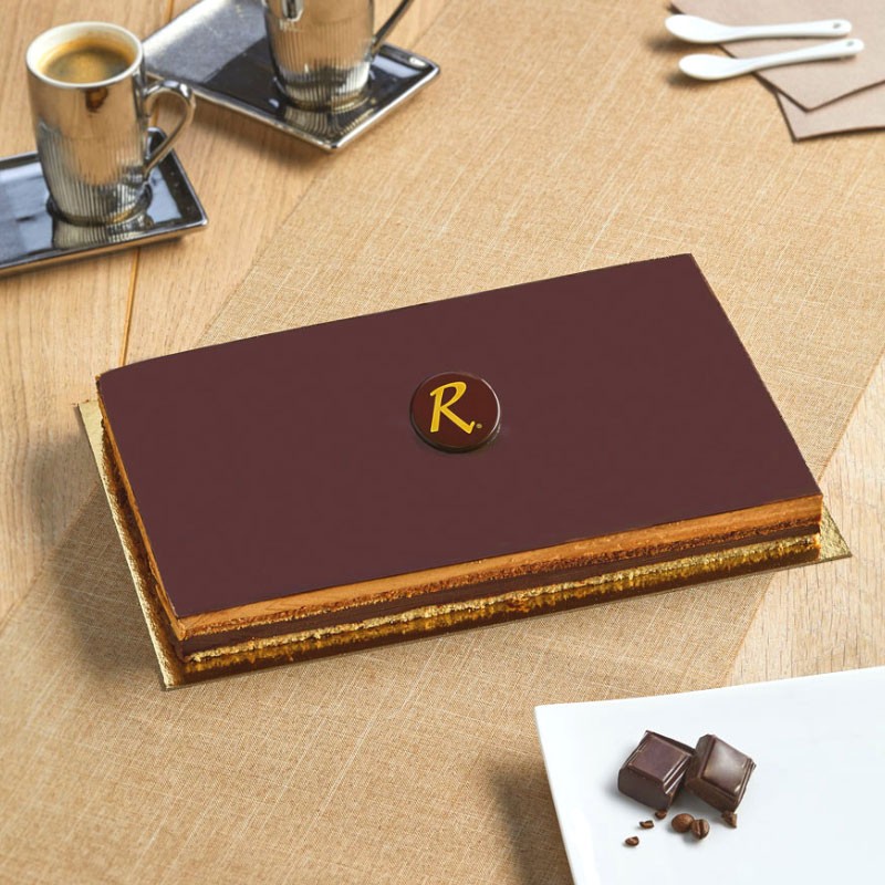 Gâteau Opéra en livraison à domicile - Pâtisserie La Romainville