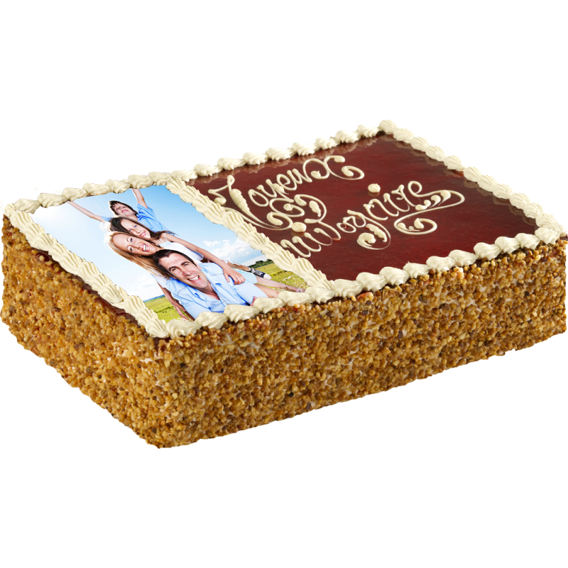 Framboisier personnalisé - Gâteau photo et inscription - Pâtisserie La Romainville Framboisier personnalisé - Gâteau photo et inscription - Pâtisserie La Romainville