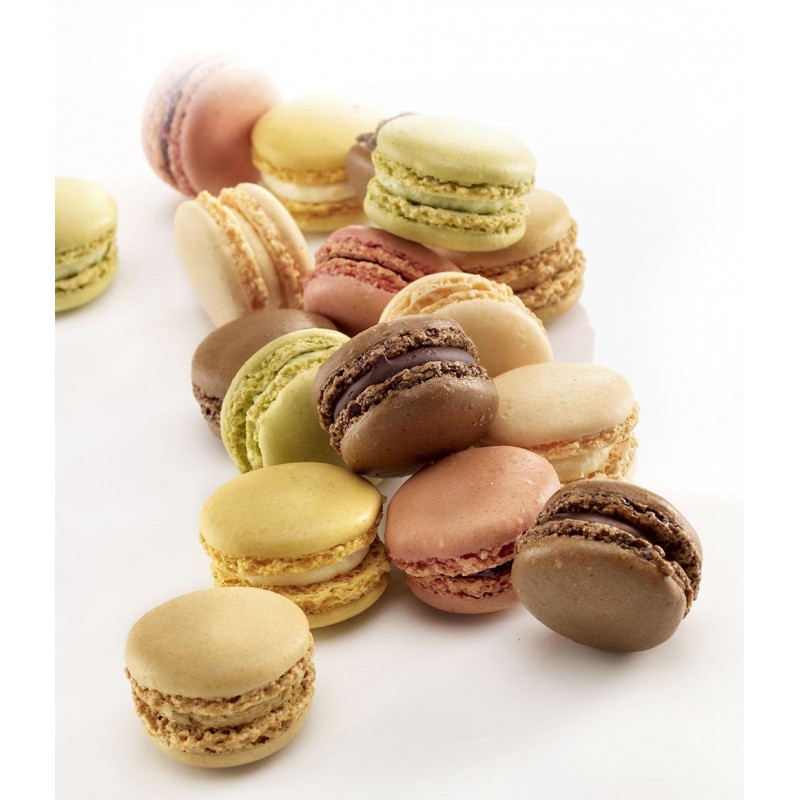 Macarons multi-parfums - Pâtisserie La Romainville