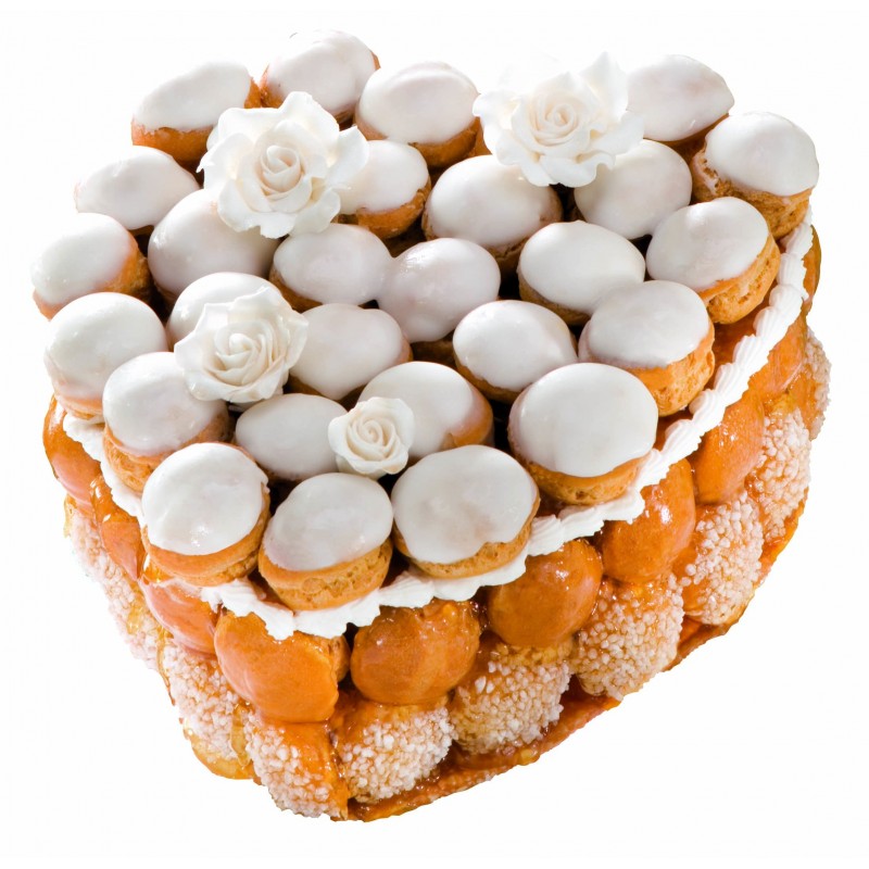 CŒUR CHOU - pièce montée de choux - Pâtisserie La Romainville CŒUR CHOU - pièce montée de choux - Pâtisserie La Romainville
