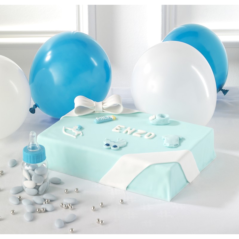 P'tit Bomhomme - Gâteau  personnalisabe garçon - Anniversaire et baptême enfant  - Pâtisserie La Romainville
