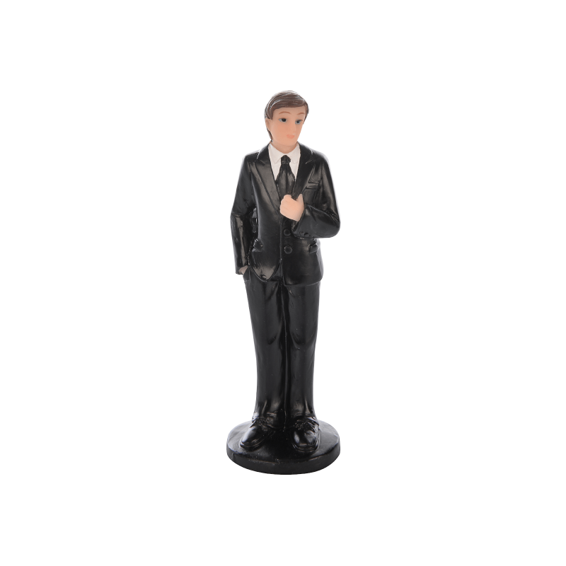 Marié blanc - Figurine Mariage - Accessoires La Romainville