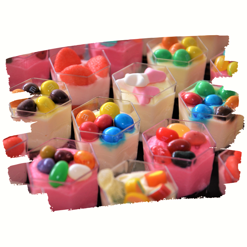 verrines de bonbons pour goûter d'enfants verrines de bonbons pour goûter d'enfants