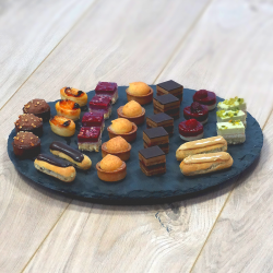 Plateau de petits-fours sucrés - cocktails sucrés - Pâtisserie La Romainville