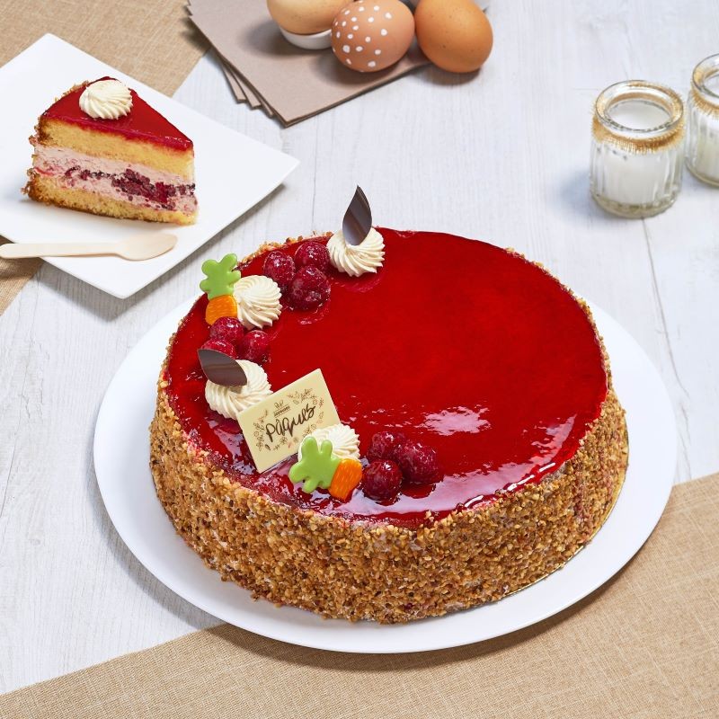 Le Framboisier De Paques Par Les Patissiers De La Romainville Le Framboisier De Paques Par Les Patissiers De La Romainville