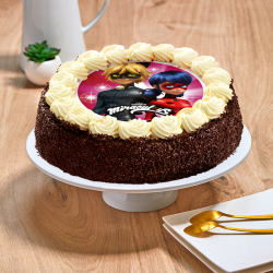 Gateau Enfants Miraculous Ladybug Et Chat Noir Patisserie La Romainville