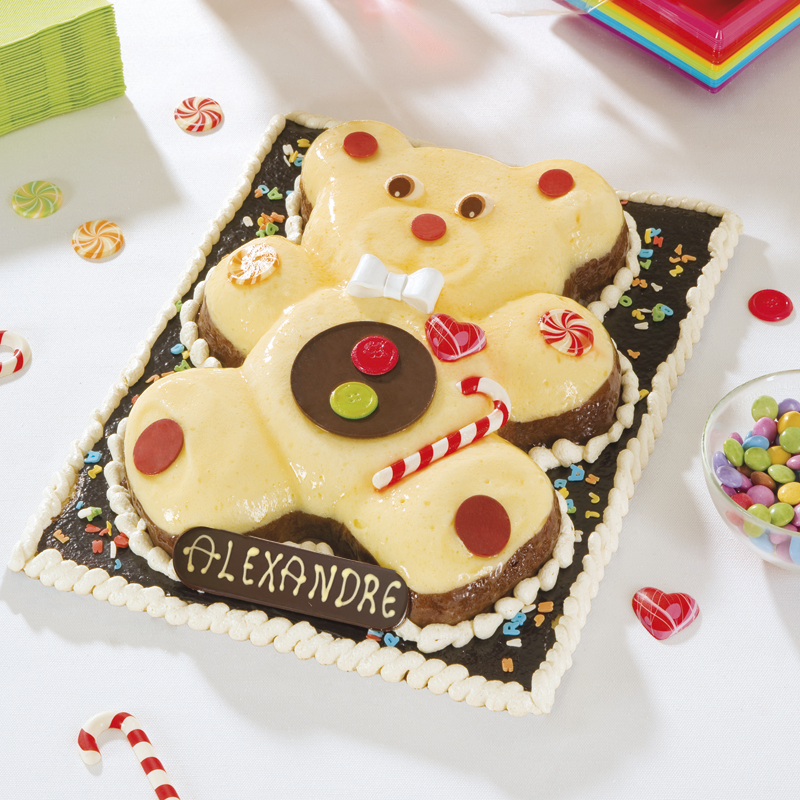 Ourson Personnalise Gateau Anniversaire Enfant Patisserie La Romainville Ourson Personnalise Gateau Anniversaire Enfant Patisserie La Romainville