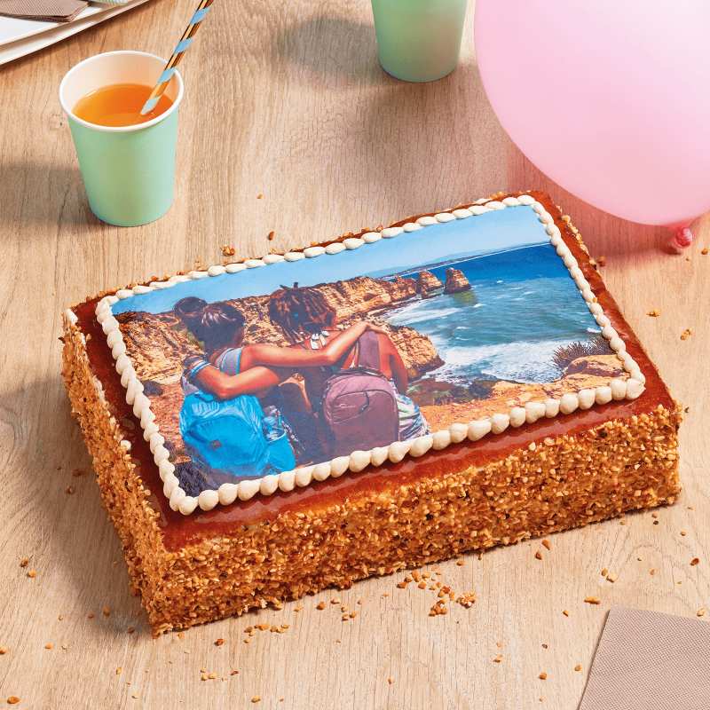 Poirier personnalisé - gâteau photo - Pâtisserie La Romainville