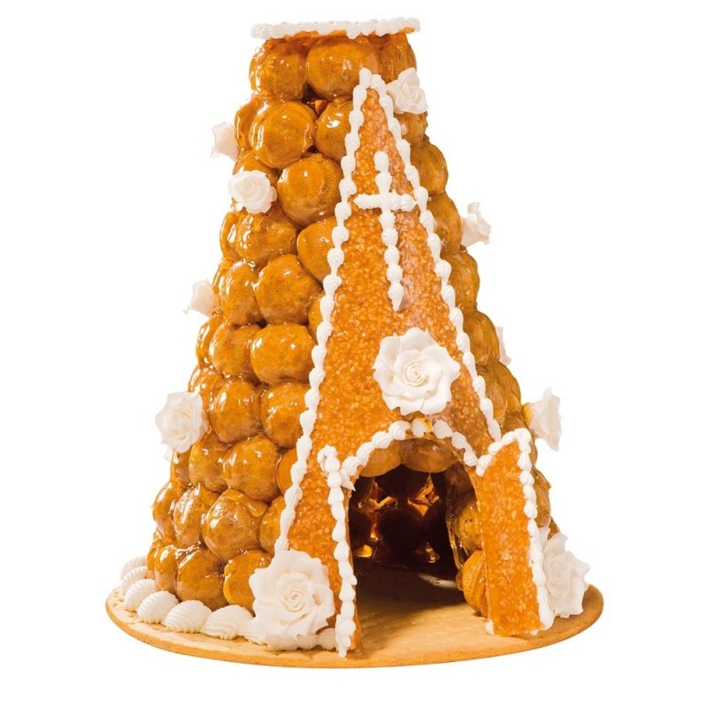 Croquéglise - pièce montée de choux mariage et baptême - pâtisserie La Romainville Croquéglise - pièce montée de choux mariage et baptême - pâtisserie La Romainville