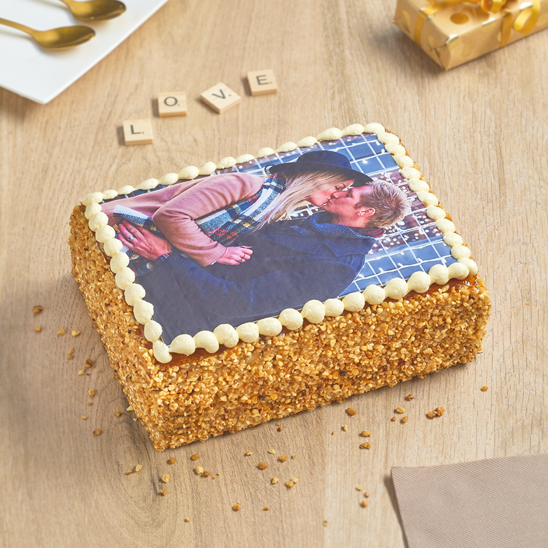 Poirier personnalisé - gâteau photo - Pâtisserie La Romainville Poirier personnalisé - gâteau photo - Pâtisserie La Romainville
