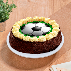 gâteau ballon de football
