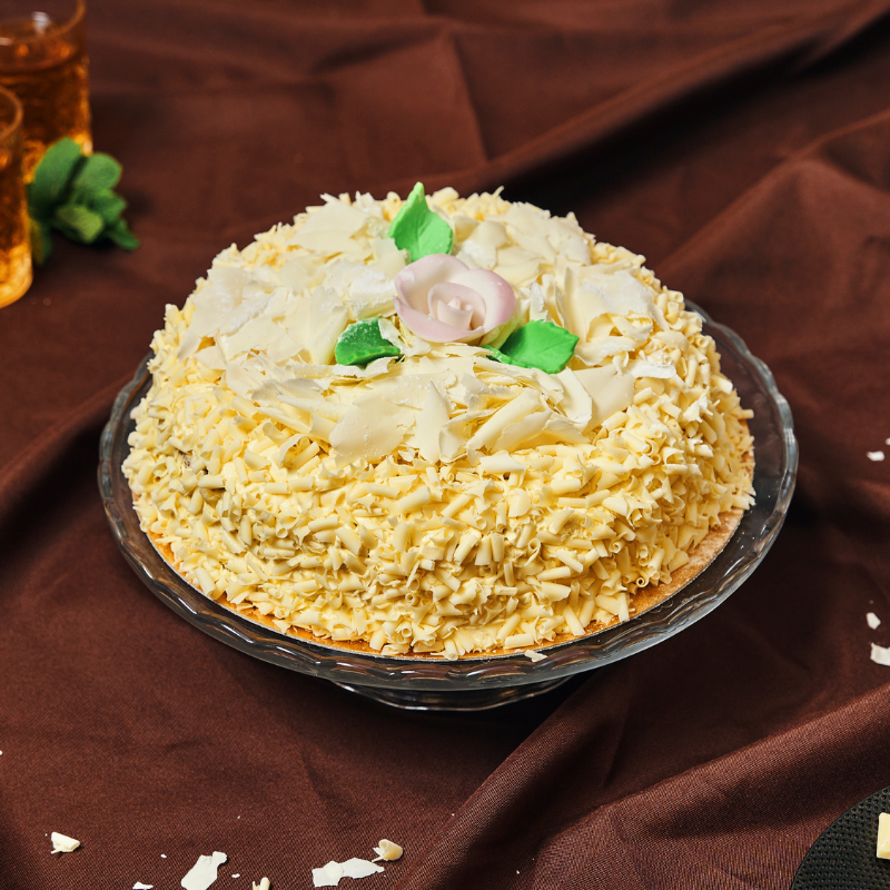 Spécial Fête Vanille  - Délicieux gâteau à la crème vanille et chocolat blanc