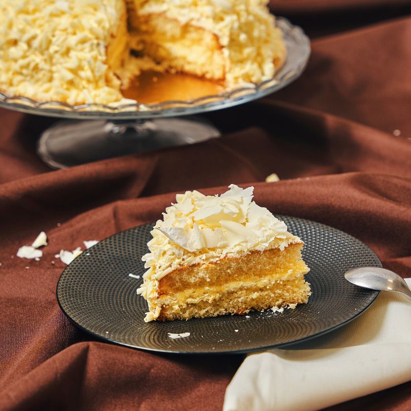 Spécial Fête Vanille  - Délicieux gâteau à la crème vanille et chocolat blanc