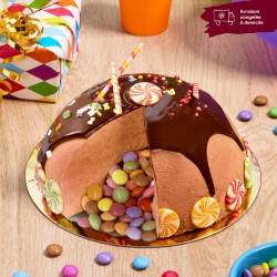 Surprise chocolat - mousse smarties