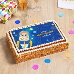 gateau astronaute